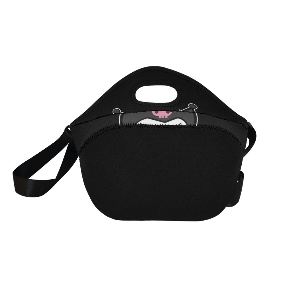 Kuromi lunch bag Neoprene Lunch Bag/Large (Model 1669)