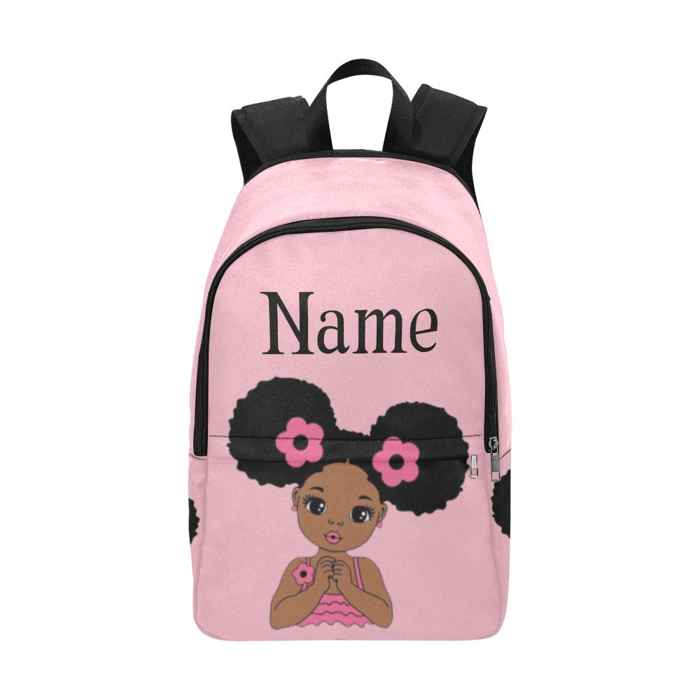 Afro Puff Backpack