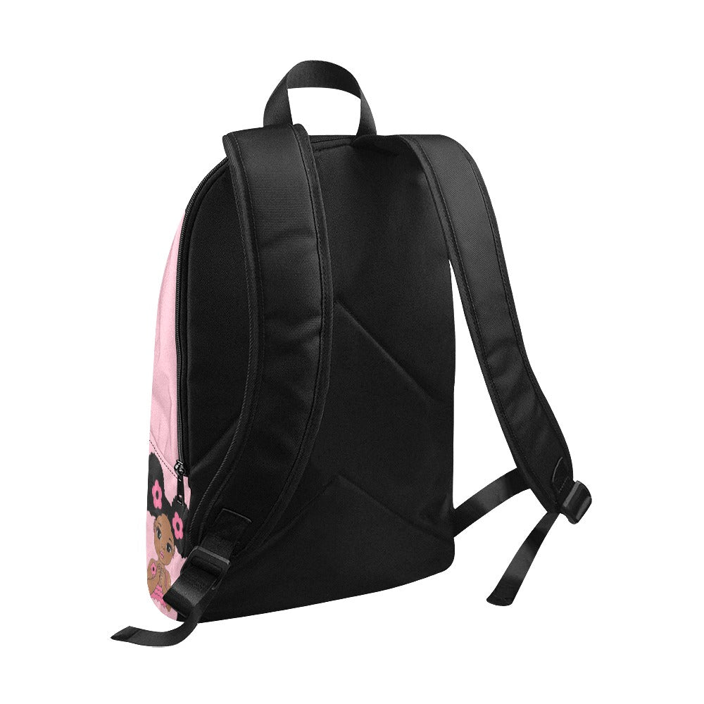 Afro Puff Backpack
