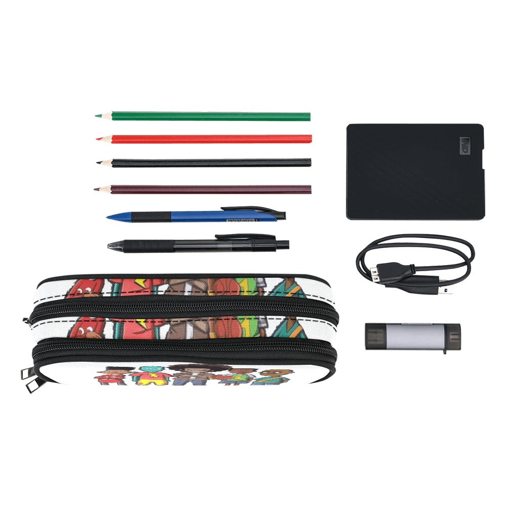 Cartoon Crew Pencil Pouch (Model 1680)
