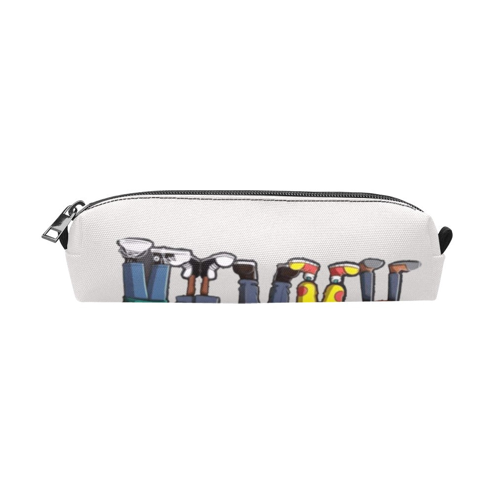 Small Cartoon Crew Pencil Pouch (Model 1681)