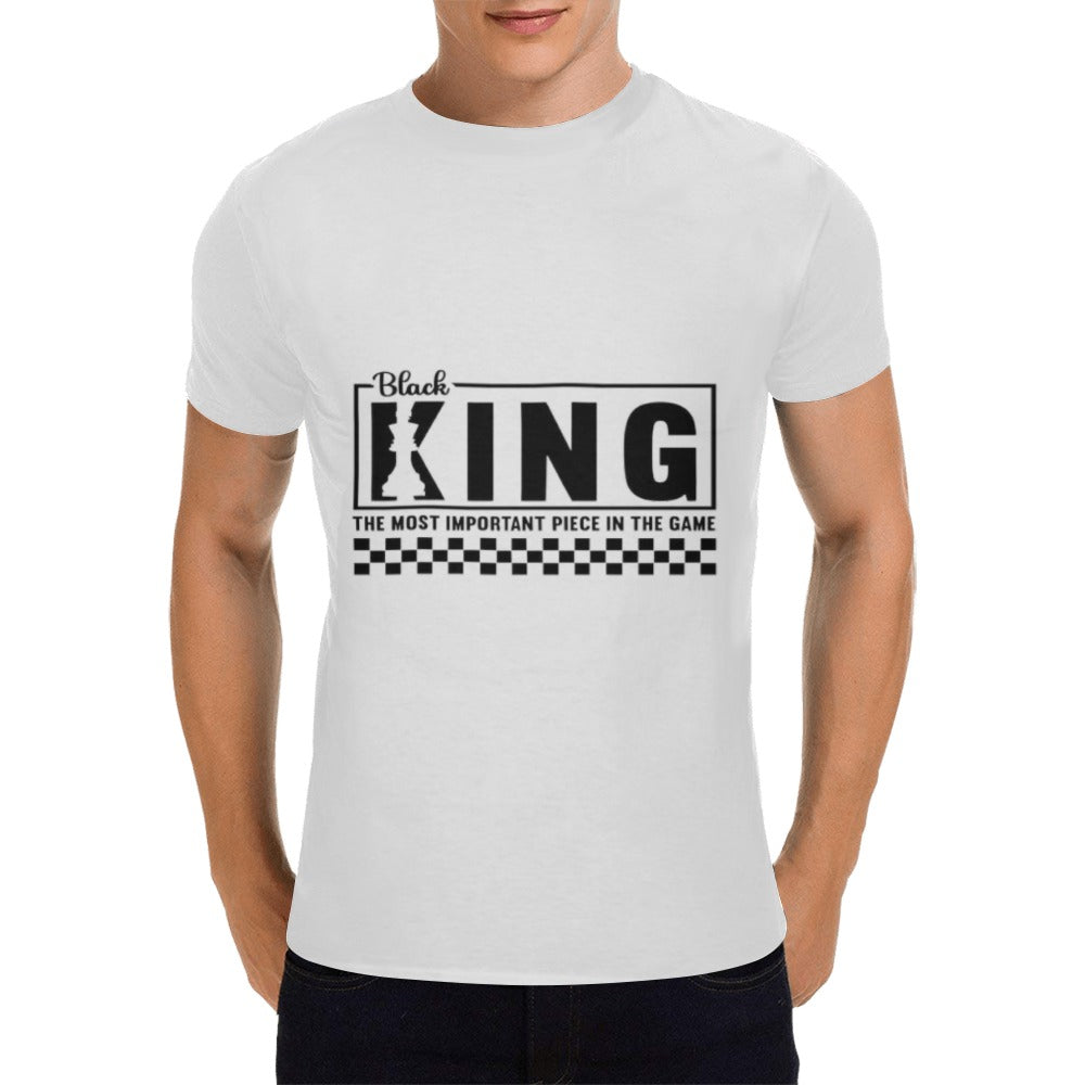Chess_King Men's T-Shirt in USA Size (Front Printing Only)