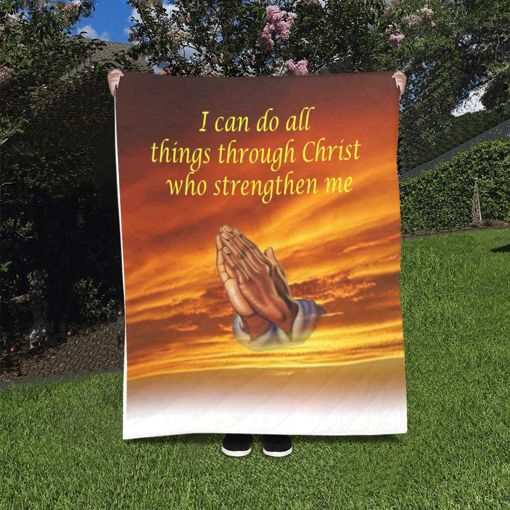 Praying Hands Quilt 40"x50"