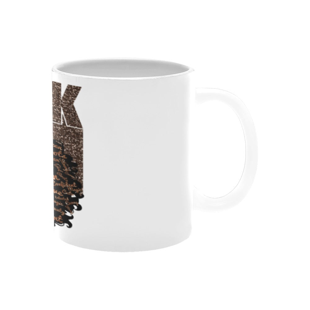 Afro Queen coffee mug White Mug(11OZ)