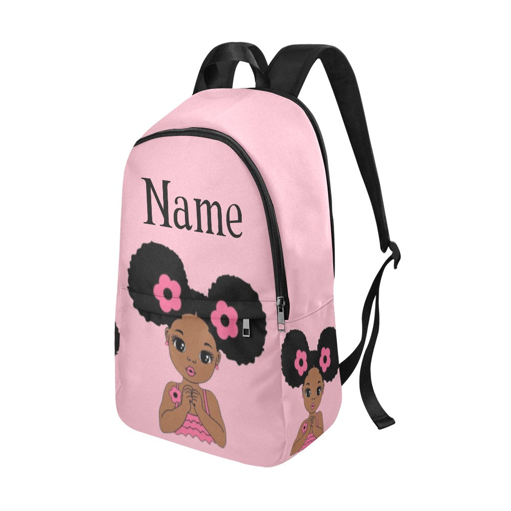 Afro Puff Backpack