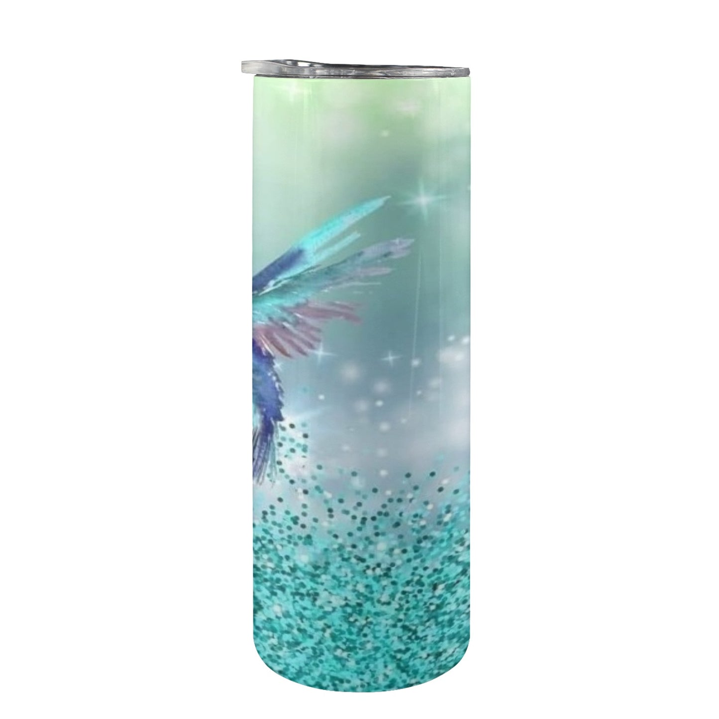 Hummingbird 20oz Tall Skinny Tumbler with Lid and Straw