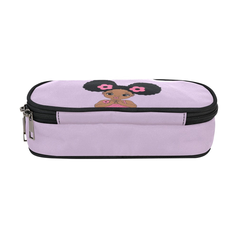 Afro Puff Pencil Pouch (Model 1680)