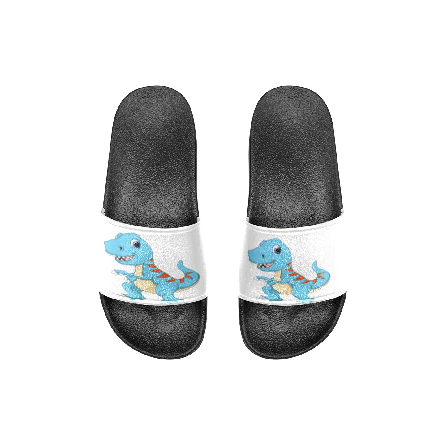 Boys Dino Slipper Kids' Slide Sandals (Model 057)