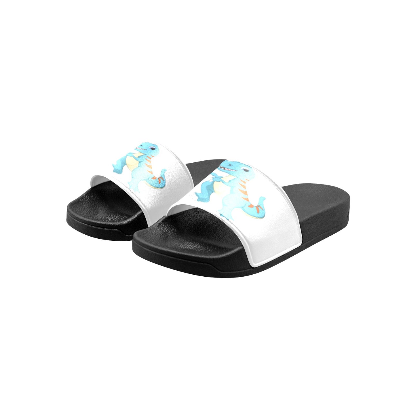 Boys Dino Slipper Kids' Slide Sandals (Model 057)