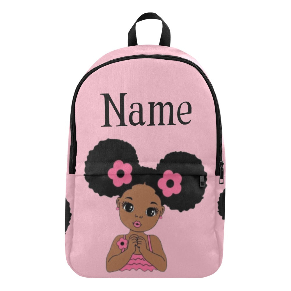 Afro Puff Backpack