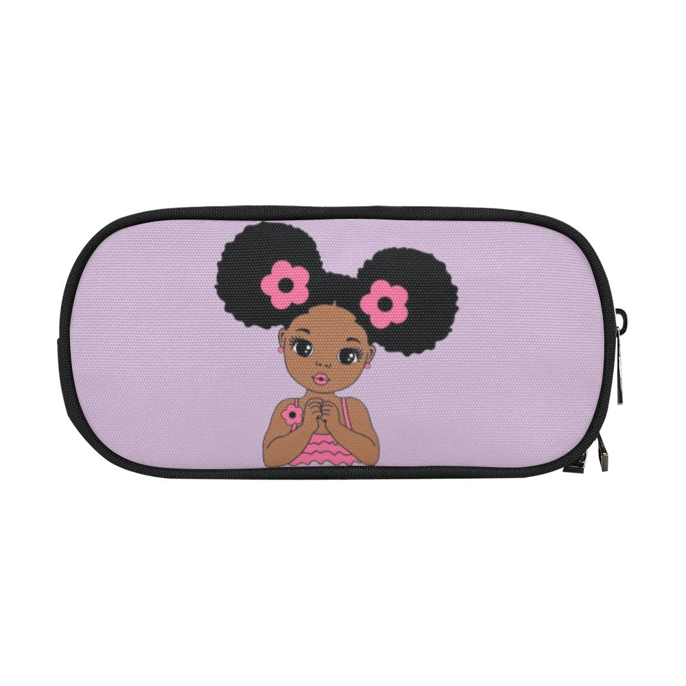 Afro Puff Pencil Pouch (Model 1680)