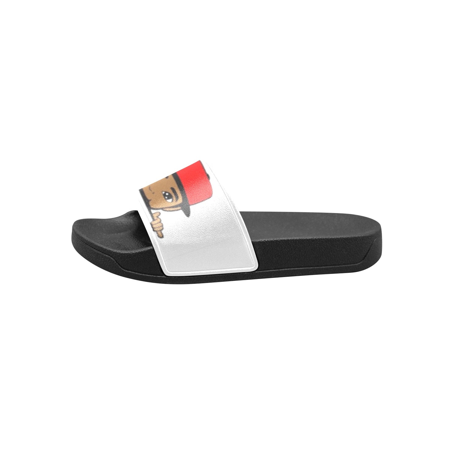 Peek-A-Boo Boy Kids Slide Sandals (Model 057)