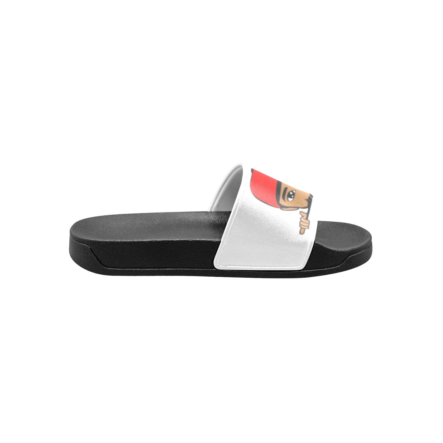 Peek-A-Boo Boy Kids Slide Sandals (Model 057)