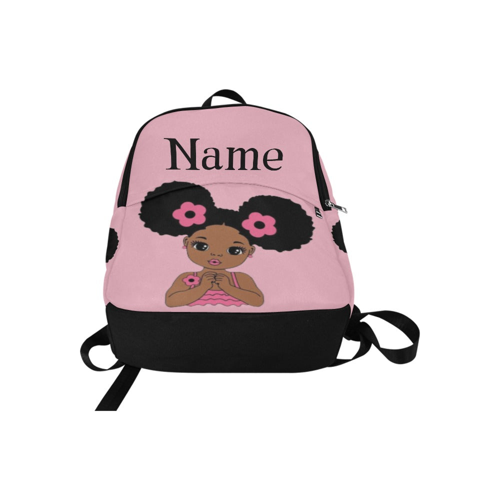 Afro Puff Backpack