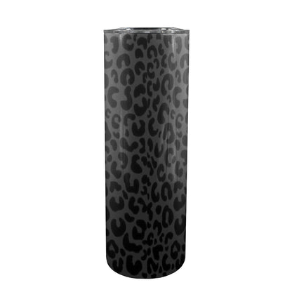 Mama Leopard Design 20oz Tall Skinny Tumbler with Lid and Straw
