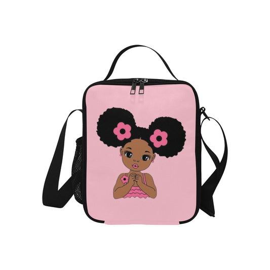 Afro Puff Crossbody Lunch Bag (Model 1722)