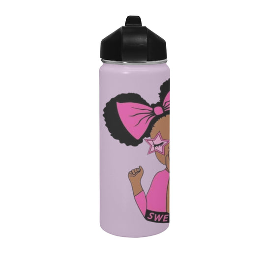 I'm a Star Insulated Water Bottle with Straw Lid (18 oz)
